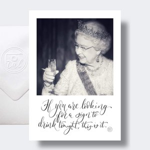 If you are looking for a sign to drink tonight, this is it.