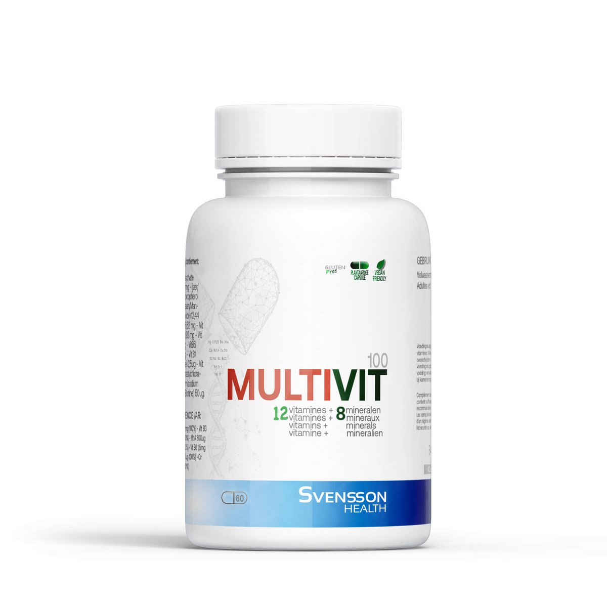 Multivitaminico con minerali - 60 capsule - vegano
