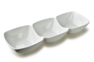 Divided Serving Dish BASIC White 32.5x11x5cm