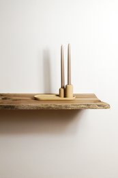 Beiges Tablett