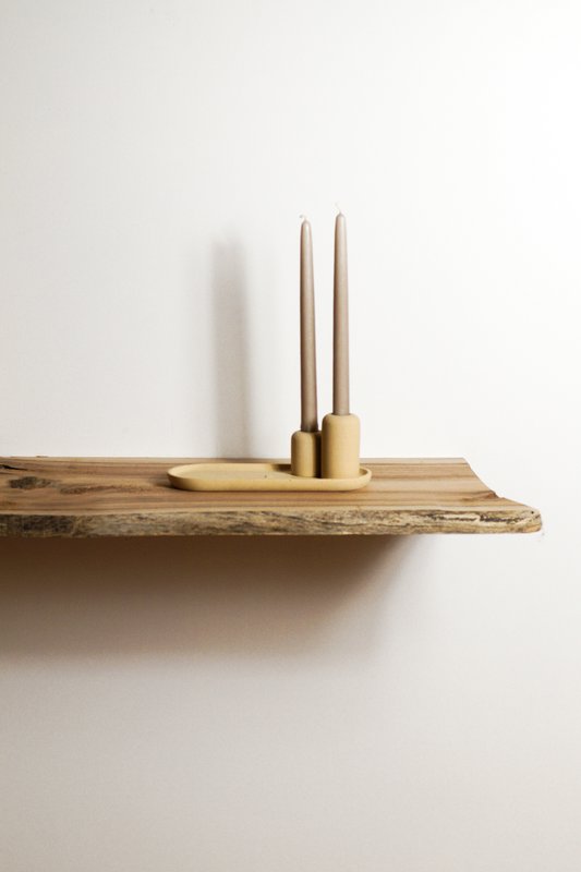 Beige tray