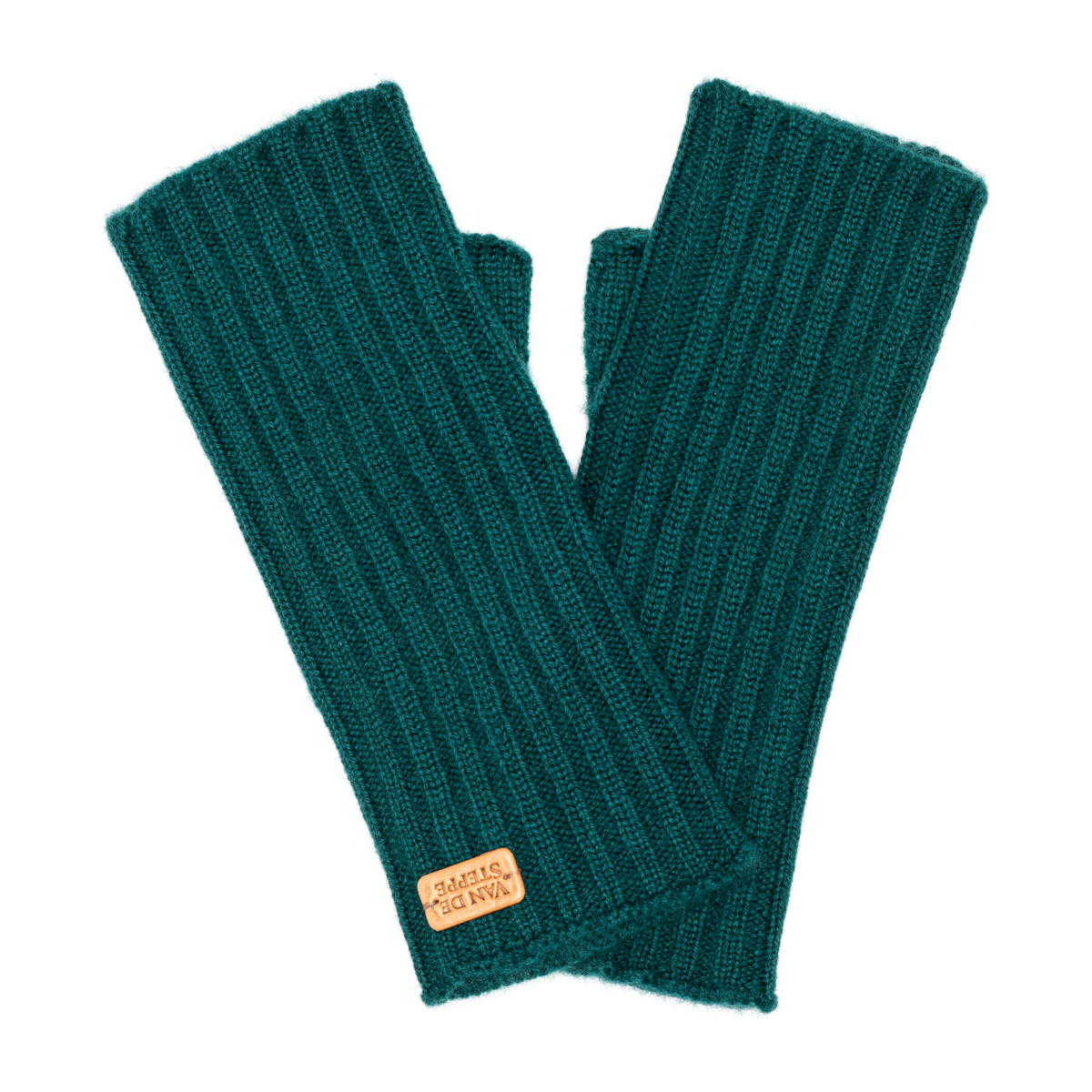 "Tuul" Fingerless Cashmere Gloves