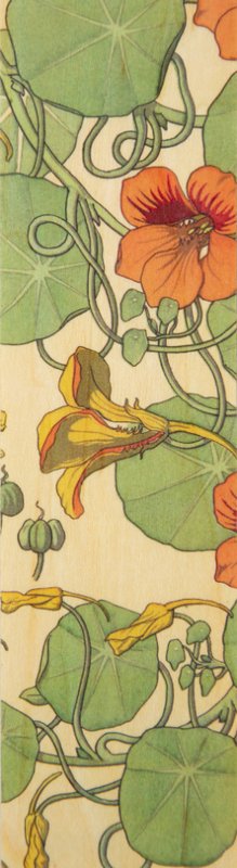 wooden bookmarks Mp.fleurs capucine