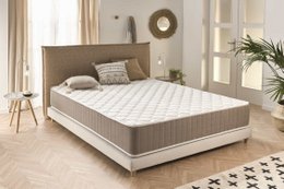 Colchón viscoelástico magnum -Beige - Grosor: 30 cm - Moonia