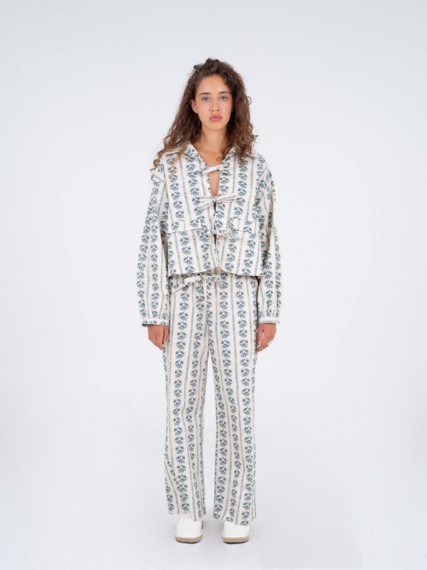 Tribeca Flower Print Pants