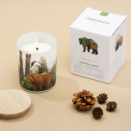 Save the Planet Scented Soy Wax Candle | Purifying Forest