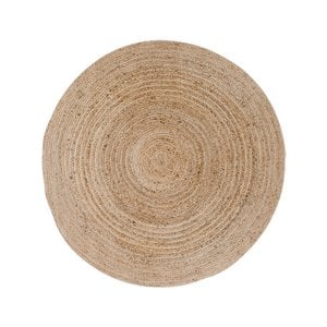 Bombay Rug - Natural, Jute, Ø120cm
