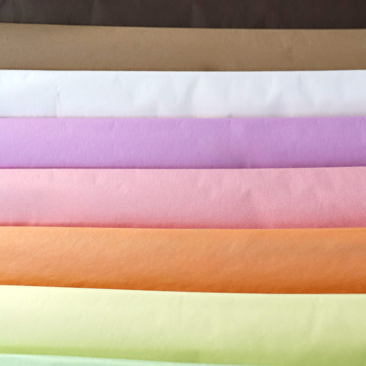 Papel de seda blanco