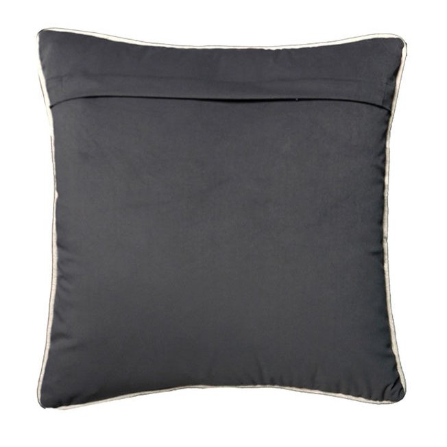 Grey Snowflake with Bow – Cushion Cover / Kussenhoes – Christmas 45×45 cm – Urbane Hide