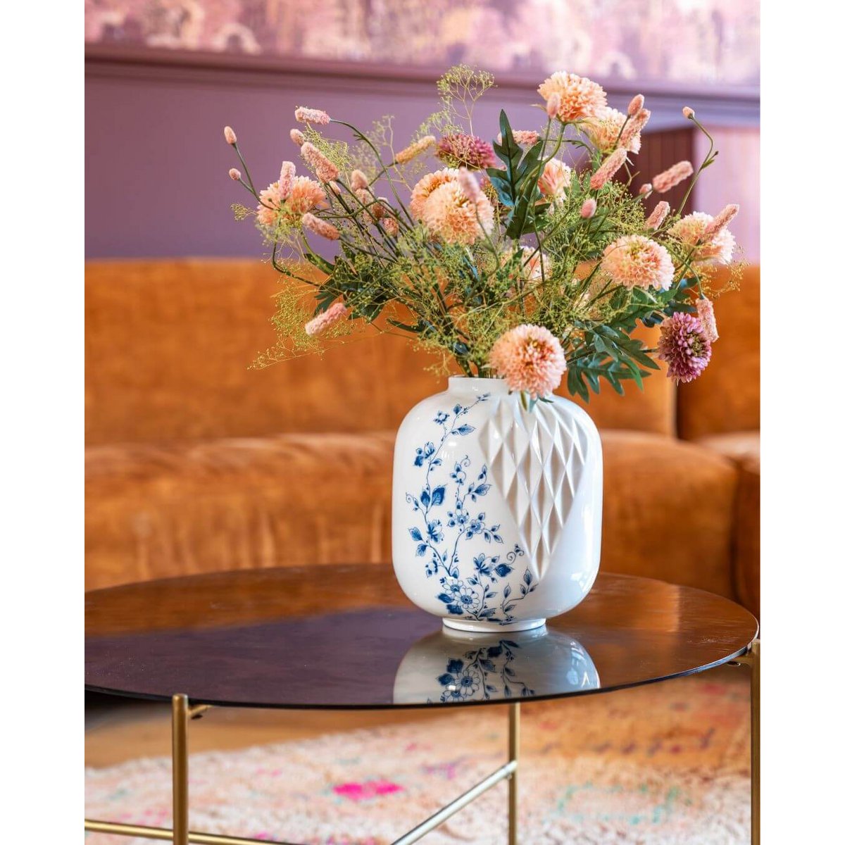 Blue Fold Vase XL