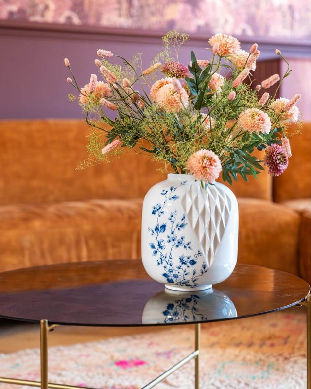 Blue Fold Vase XL