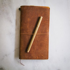 Brass Pen Striped, Brut Homeware