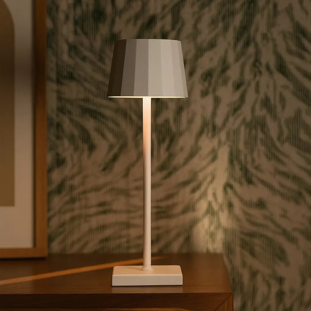 William White Rechargeable Table Lamp