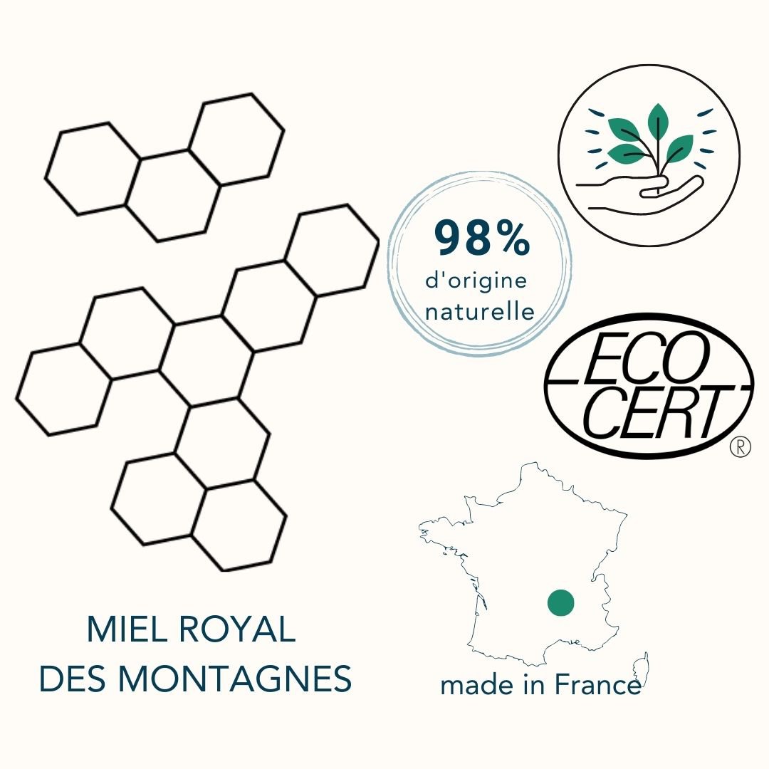 Gentle Exfoliating Cream for the Face – Royal Honey and Pink Clay from Velay*