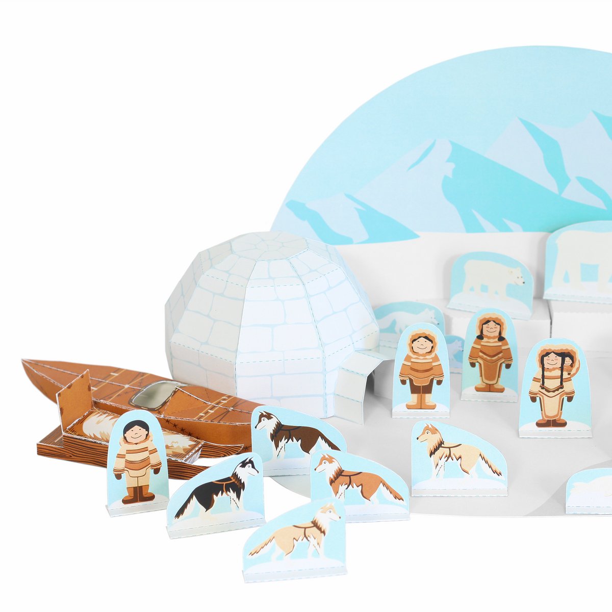 Arctic Paper Toy