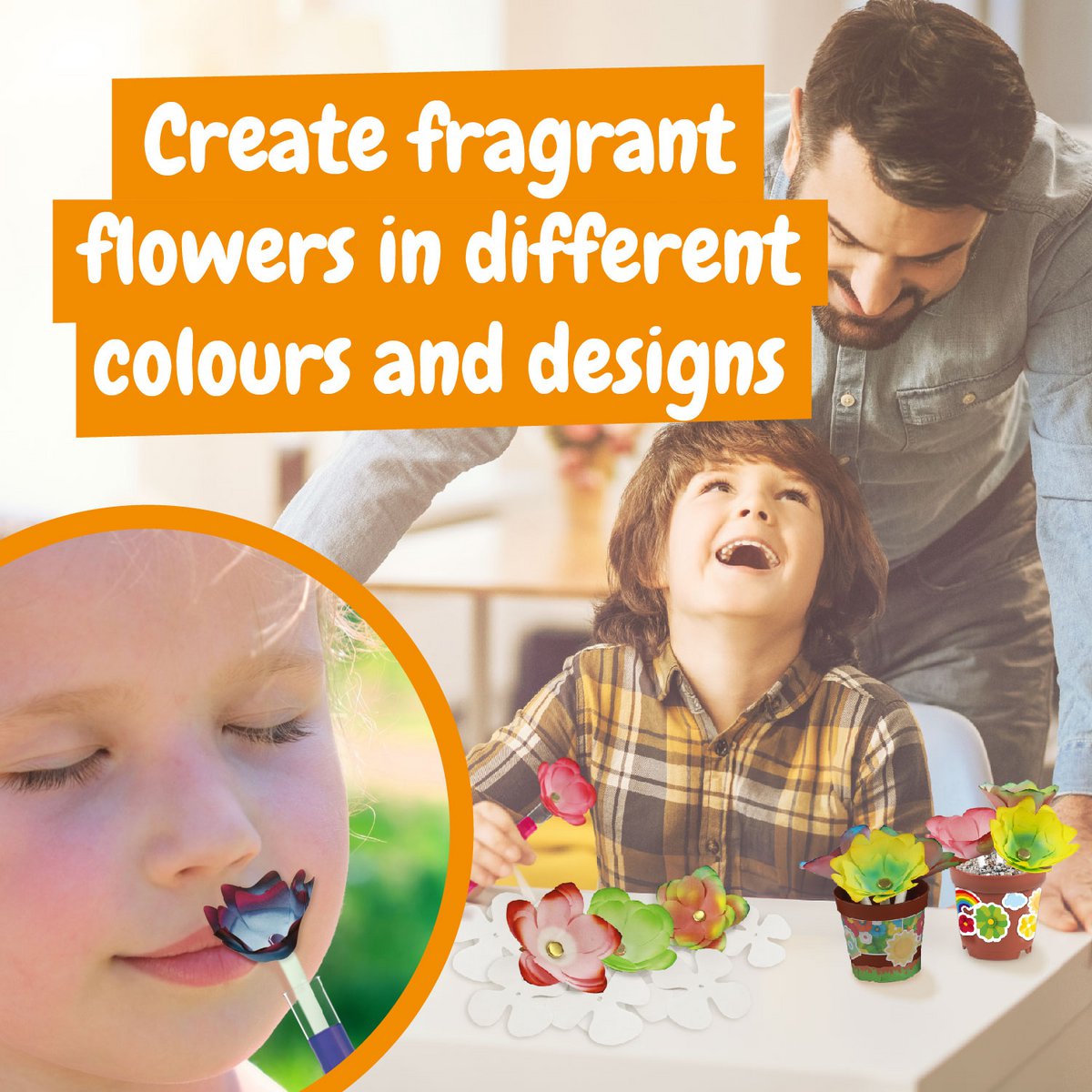 Paper Flowers Lab - Educational Toy for Kids (7 languages)
