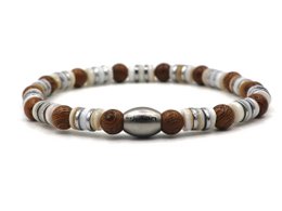 Enam Tiga naturel (zilver of goud)