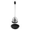 Tea brewer stainless steel / silicone black
