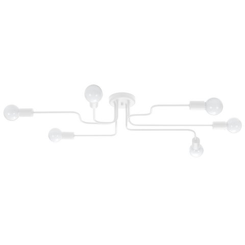 VECTOR 6 white chandelier
