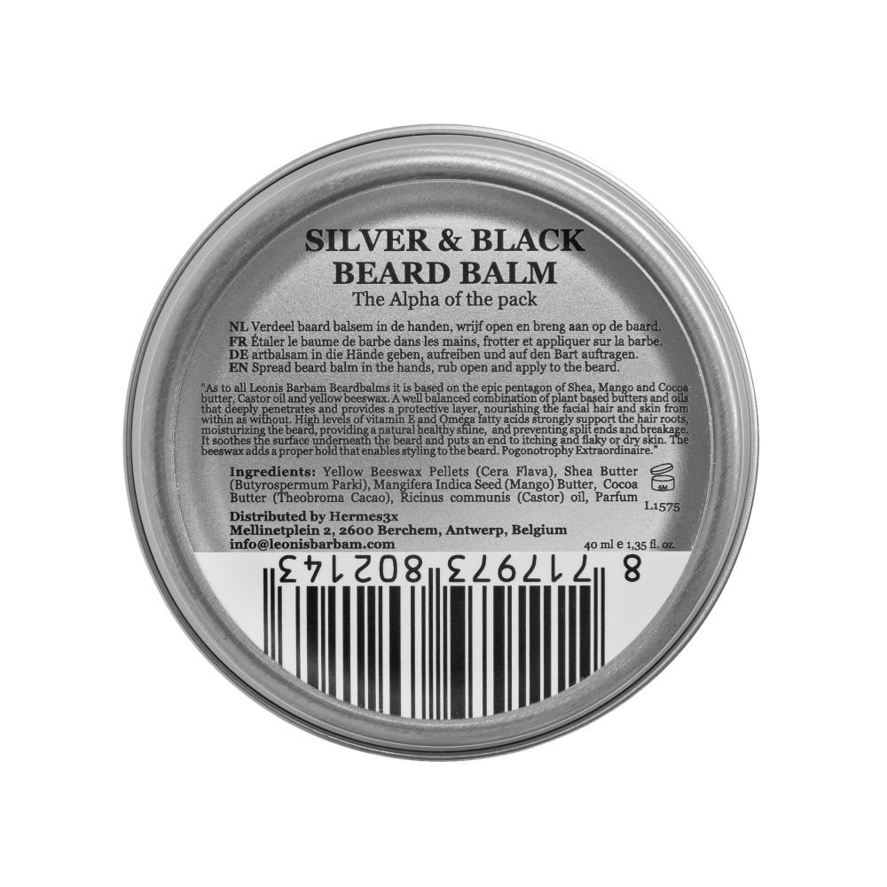 Silver & Black Beard Balm