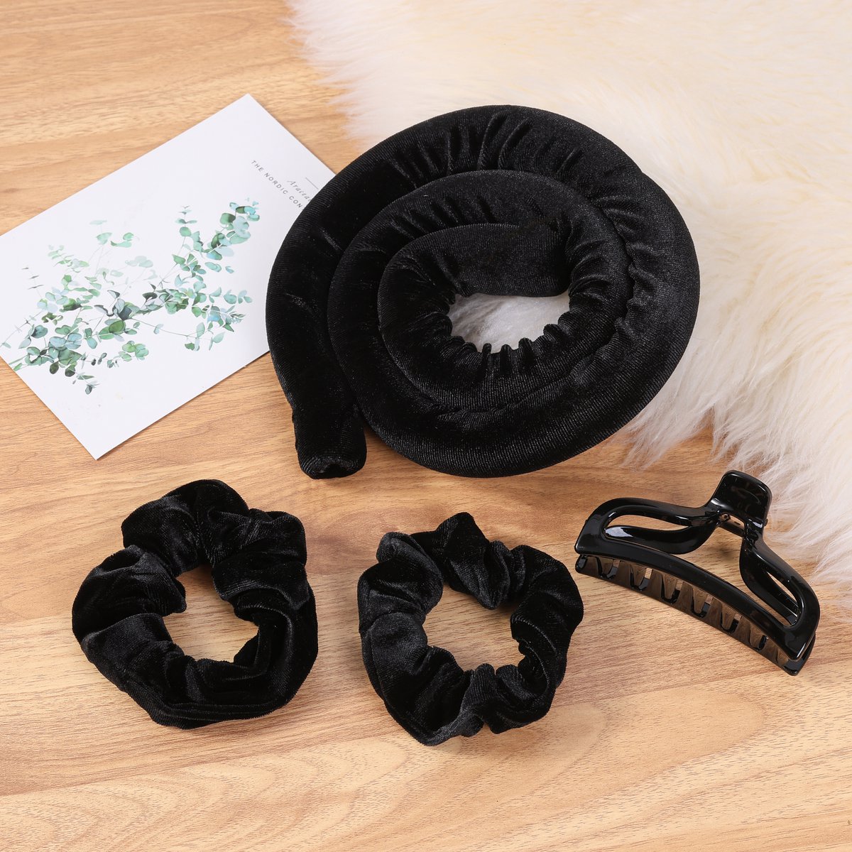 Sister Young l LISA Black – heatless hair curling set