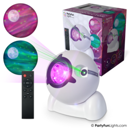 Sky Projector - Stjerner - Måne - Nordlys
