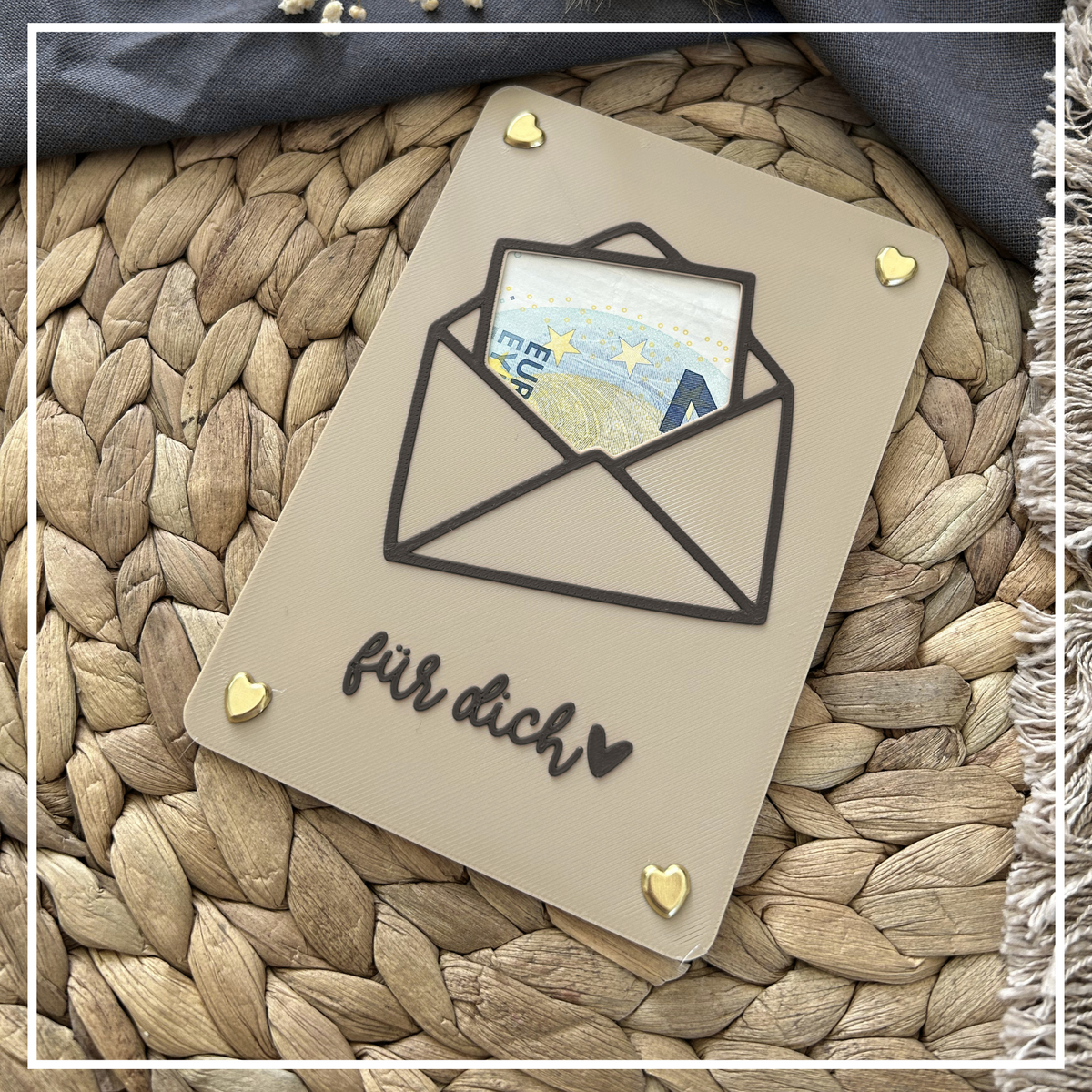 Money gift card - creative packaging for money gifts - financial injection, thank you & gift idea thank you envelope