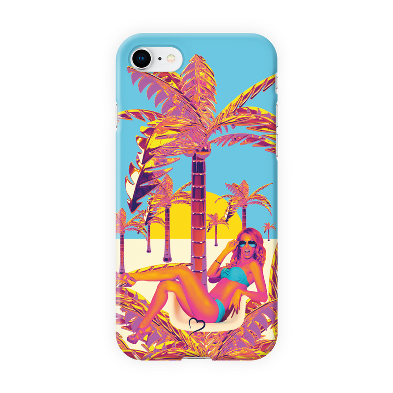 Gyldent palme Miljøvenligt iPhone cover