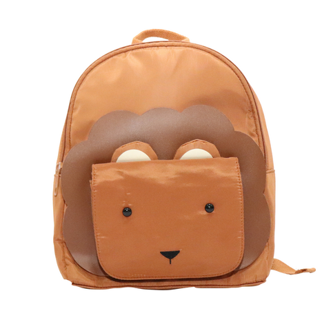 Animal fashion rugzak voor kinderen de leeuw - MEERA Bronze