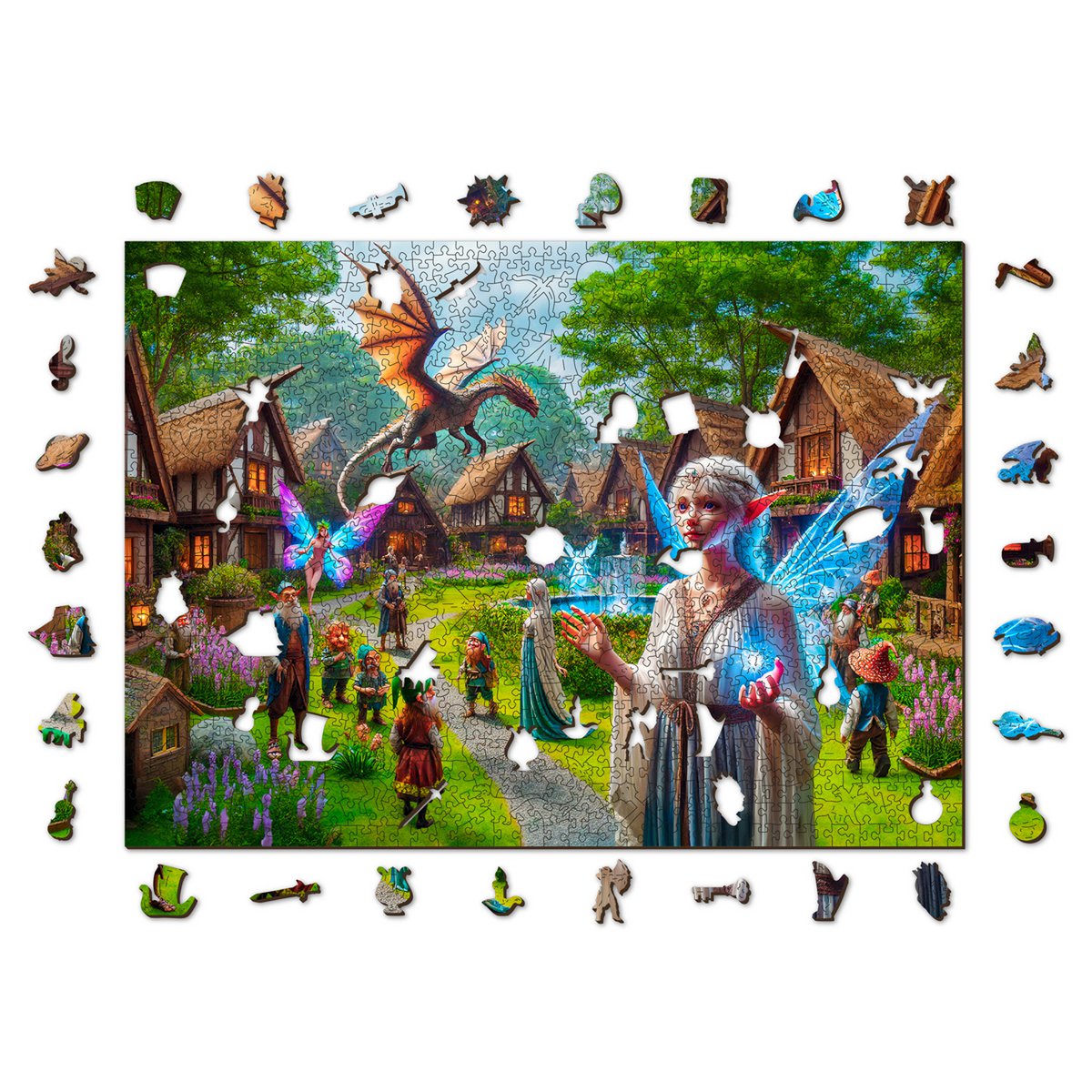 Puzzel - Fantasy Village