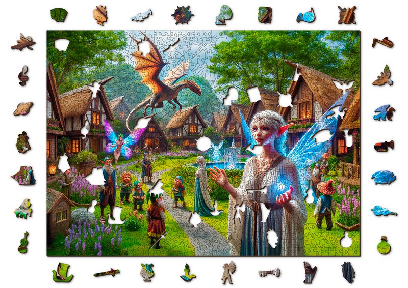 Puzzel - Fantasy Village