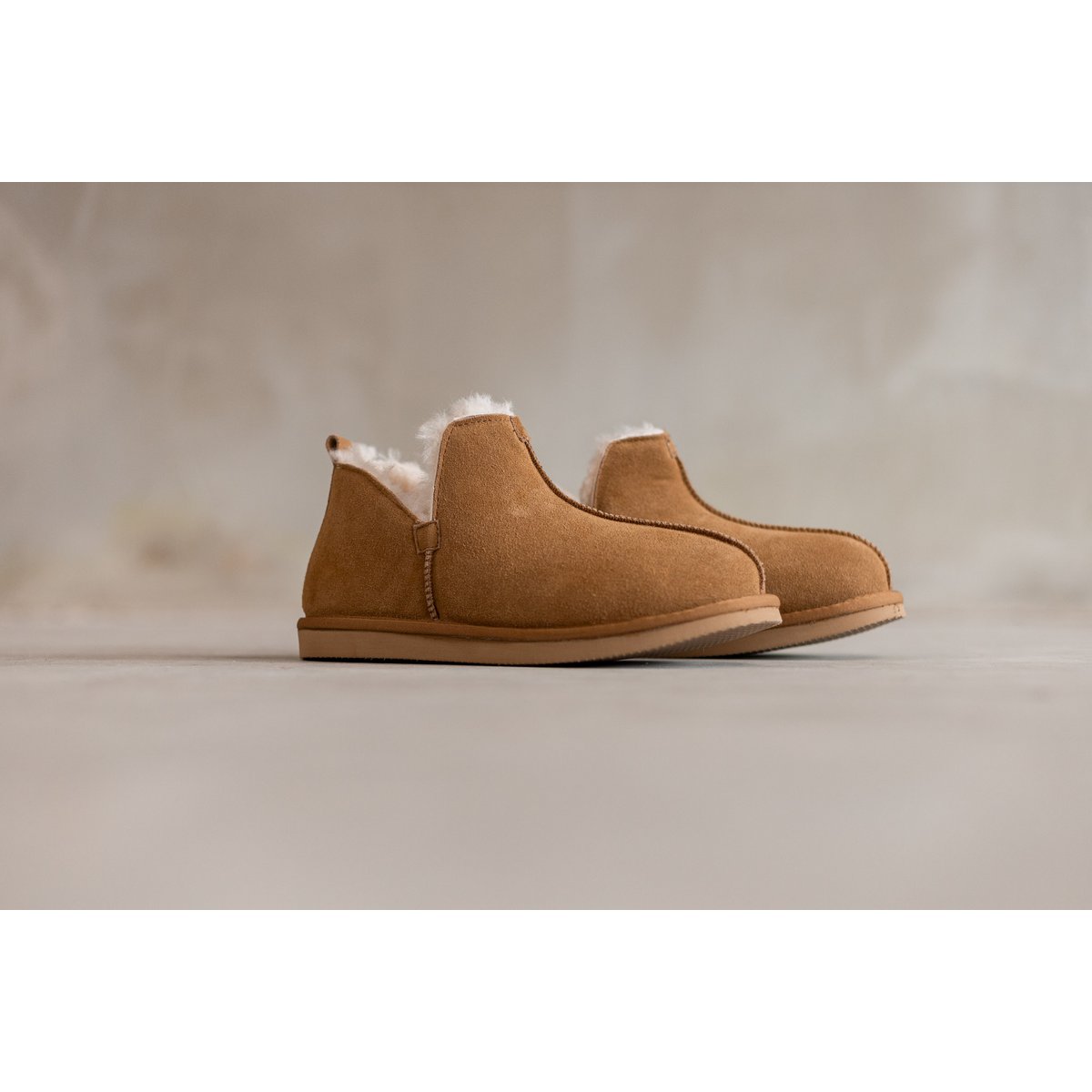 Pantoufle Nooa | chameau | Taille 37-49