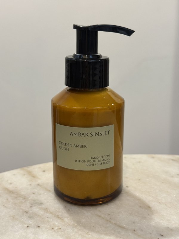 Loción de manos Golden Amber Oudh