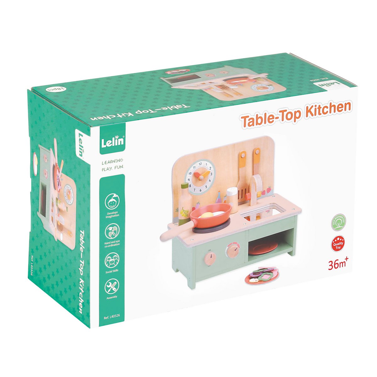 Ensemble de cuisine en bois Lelin® - Cuisine de table