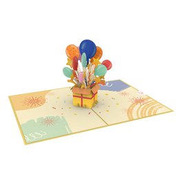 Biglietto pop-up per confezione regalo