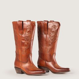 Bottes texanes Bryanna cognac