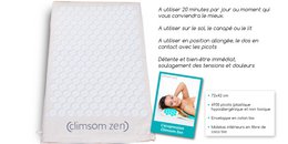 Acupressure mat, 100% organic textiles CLIMSOM Zen