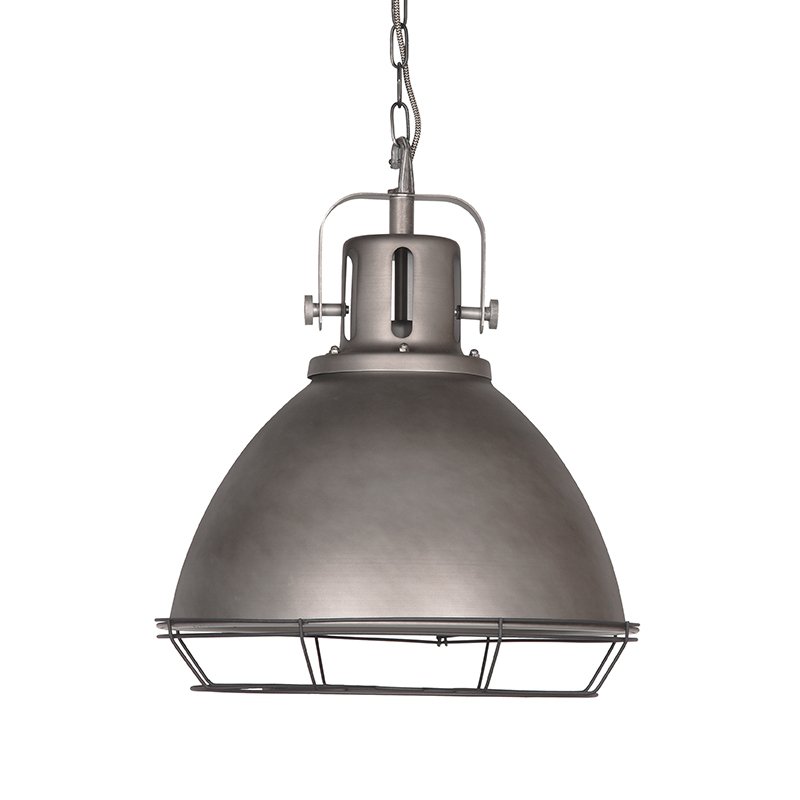 Hazer Spot pendant lamp - Burnt steel - Metal 47 x 52 x 47 cm