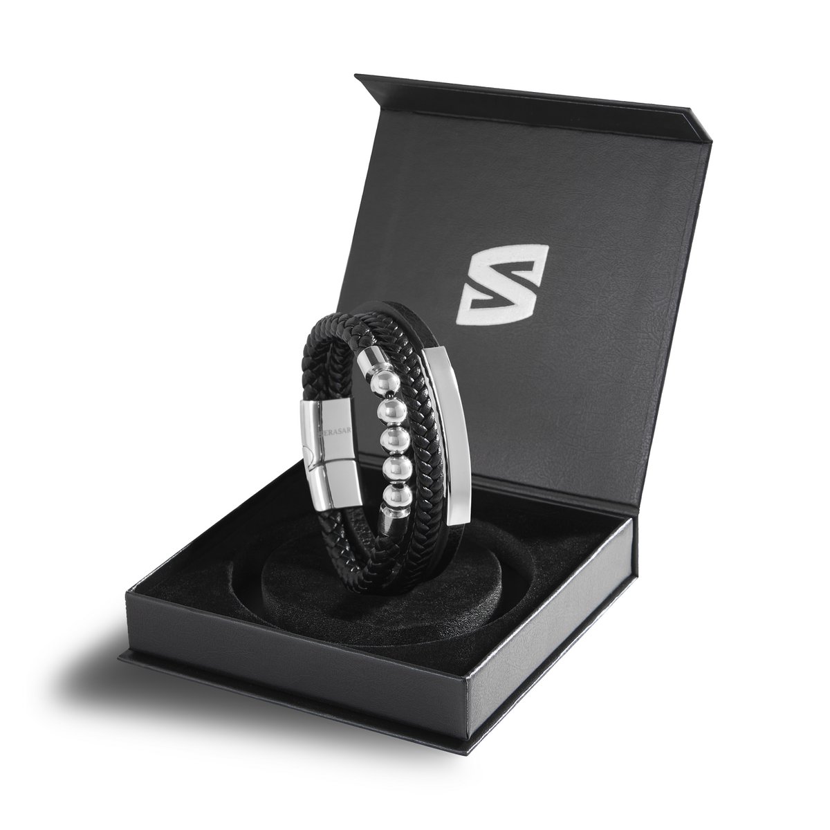Bracciale in pelle "Perla"