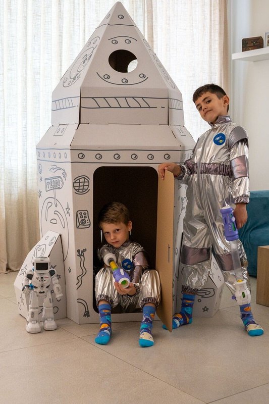 Kids Socks - Lille astronaut