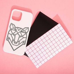 MUSTER FÜR DIY HÄNDYHÜLLE (zum Aufkleben) iphone 12