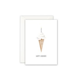 Biglietto d'auguri · Candela gelato