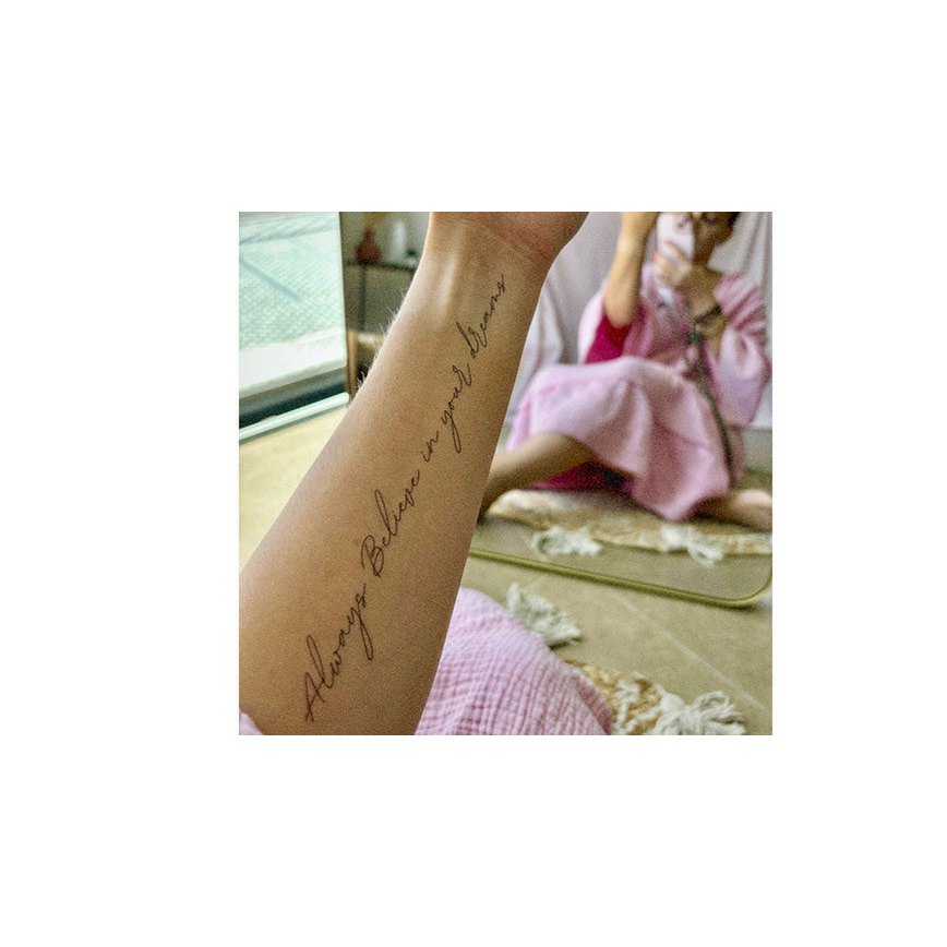 Tatouage éphémère Sioou - Cree siempre en tus sueños x5
