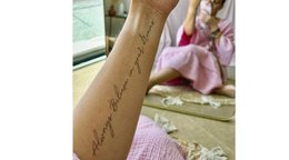 Tatouage éphémère Sioou - Tro altid på dine drømme x5