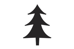 Mini-Weihnachtsbaum-Stempel – Holzstempel für Feiertagshandwerk