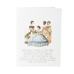 Seriously I heard it from Emma Greeting Card