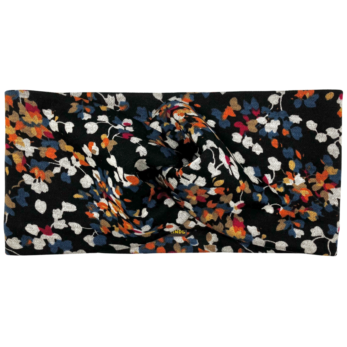 Twist Headband - Autumn Leaves, Ponte Jersey