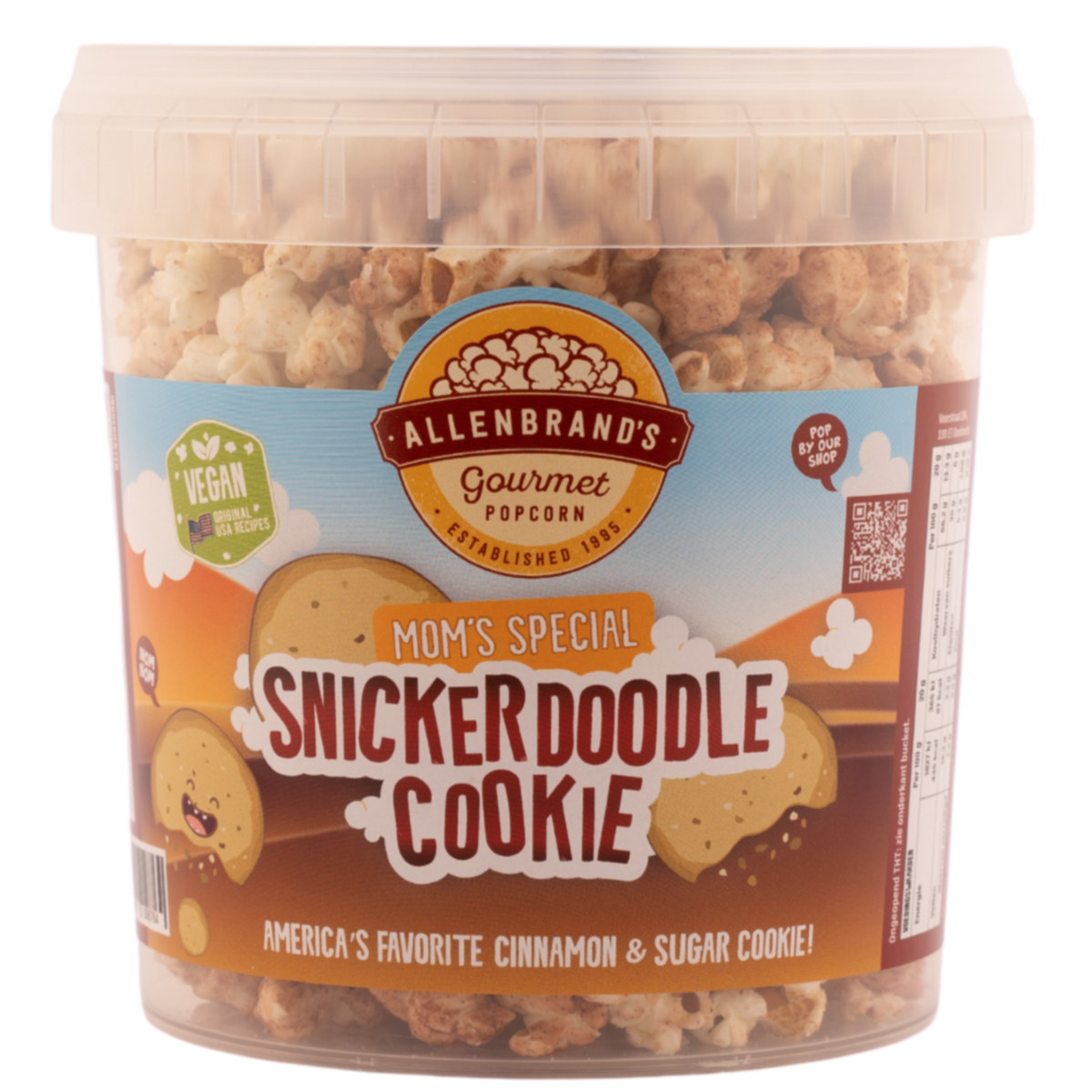Snickerdoodle Cookie: America's favorite cinnamon and sugar cookie.