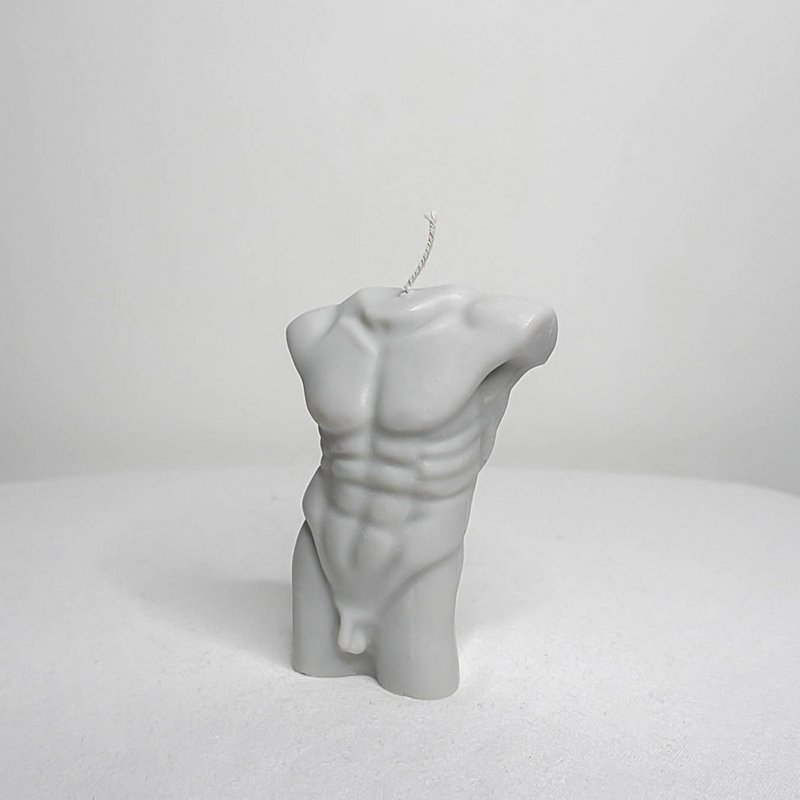 Amari men torso candle