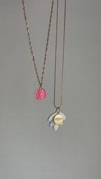 Mamá - Perla - Collar artesanal regalo del Día de la Madre